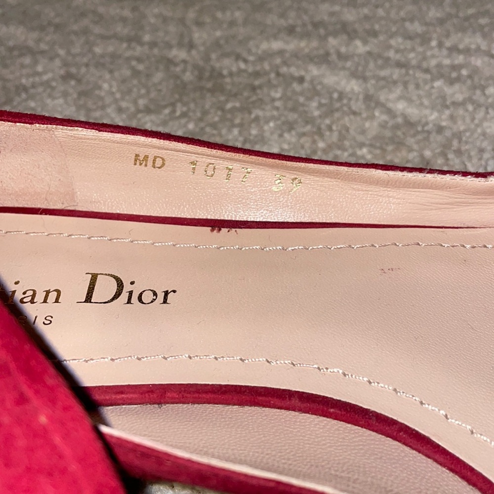 Christian Dior Ankle Wrap Flats - Picture 3 of 6
